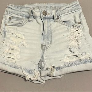 Light Wash American Eagle Outfitters Shorts